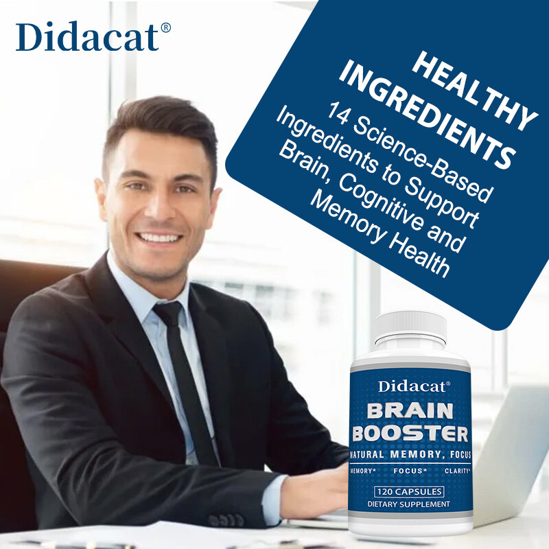 Nootropic Brain Booster Improve Brain Function Health Enhanced Clarity 120 Pills