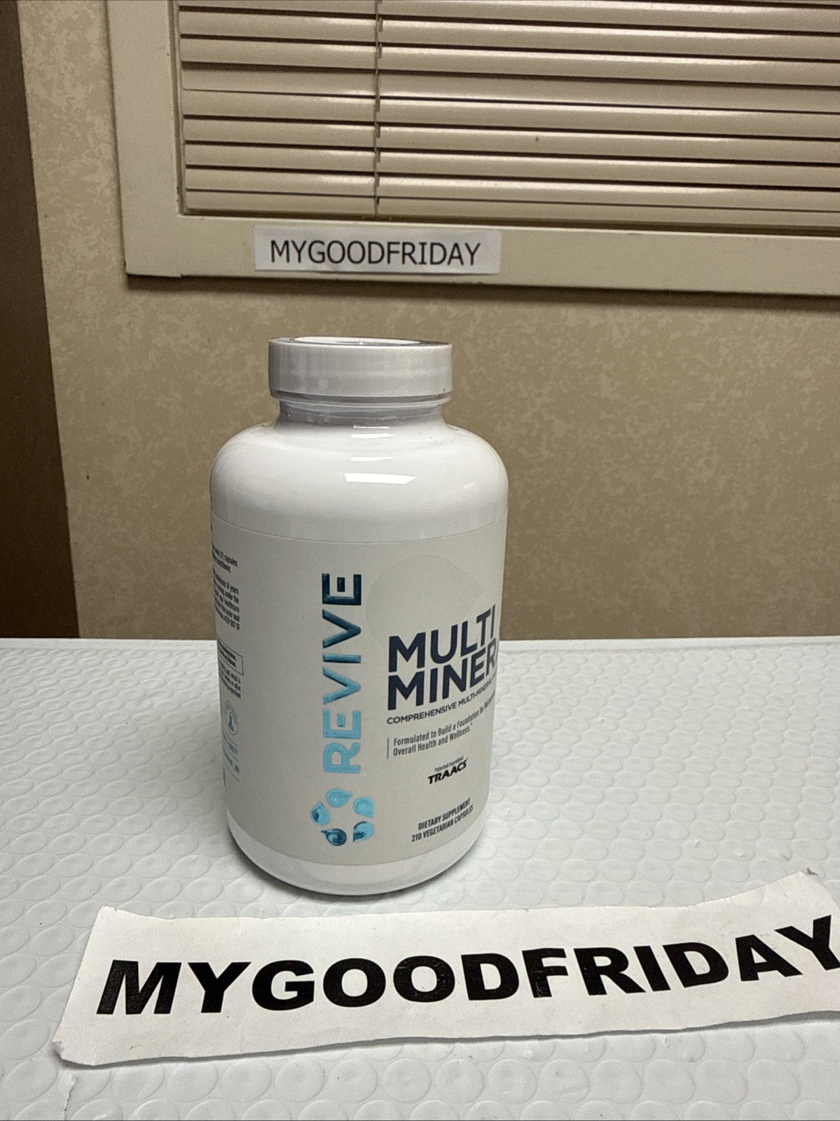 Revive MD – Multi Mineral – 210 Capsules Sealed Pack Exp:8/2027