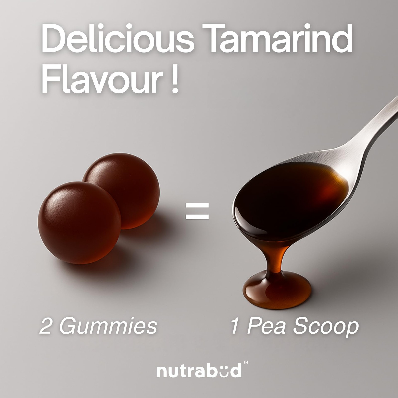 Nutrabud Shilajit Gummies Energy Stamina Tamarind 60 Gummies
