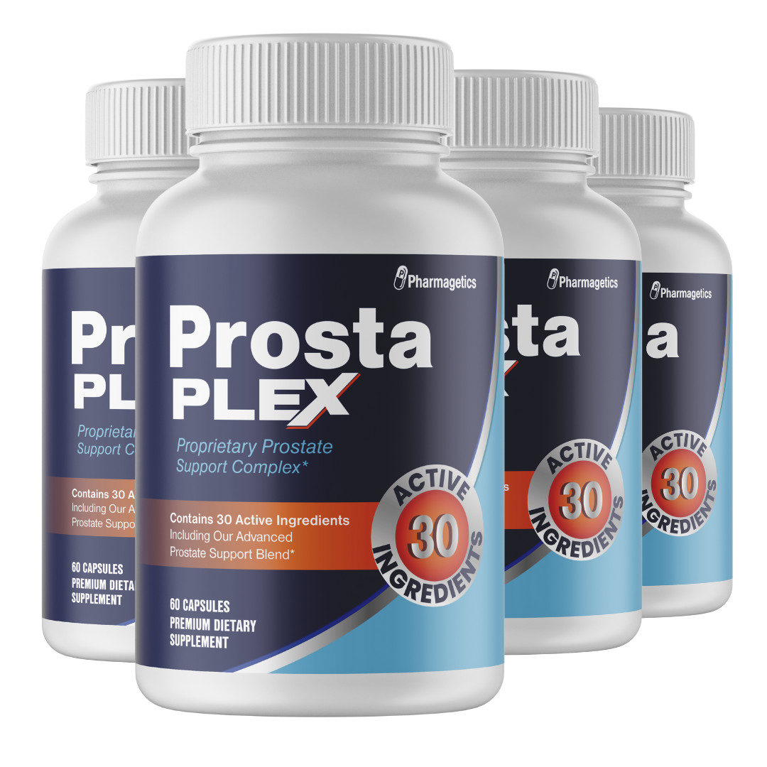 4 Bottles ProstaPlex Proprietary Prostate Support Prosta Plex – 60 Capsules x 4