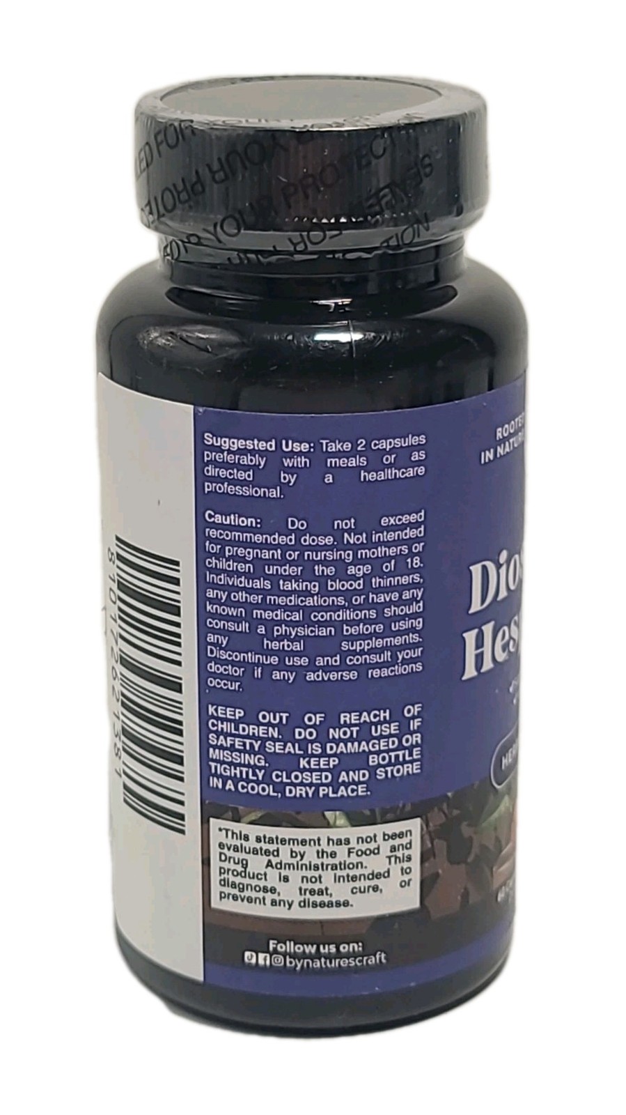 Diosmin Hesperidin 500mg Complex – 60 CAPSULES ( Pack of 1 ) EXP : 02/2029