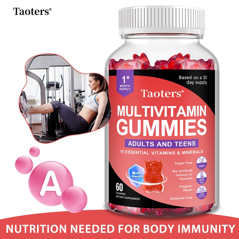 Multivitamin A, C, D, E, B12, B6 And B2+ Immune Support, Promote Bone Growth