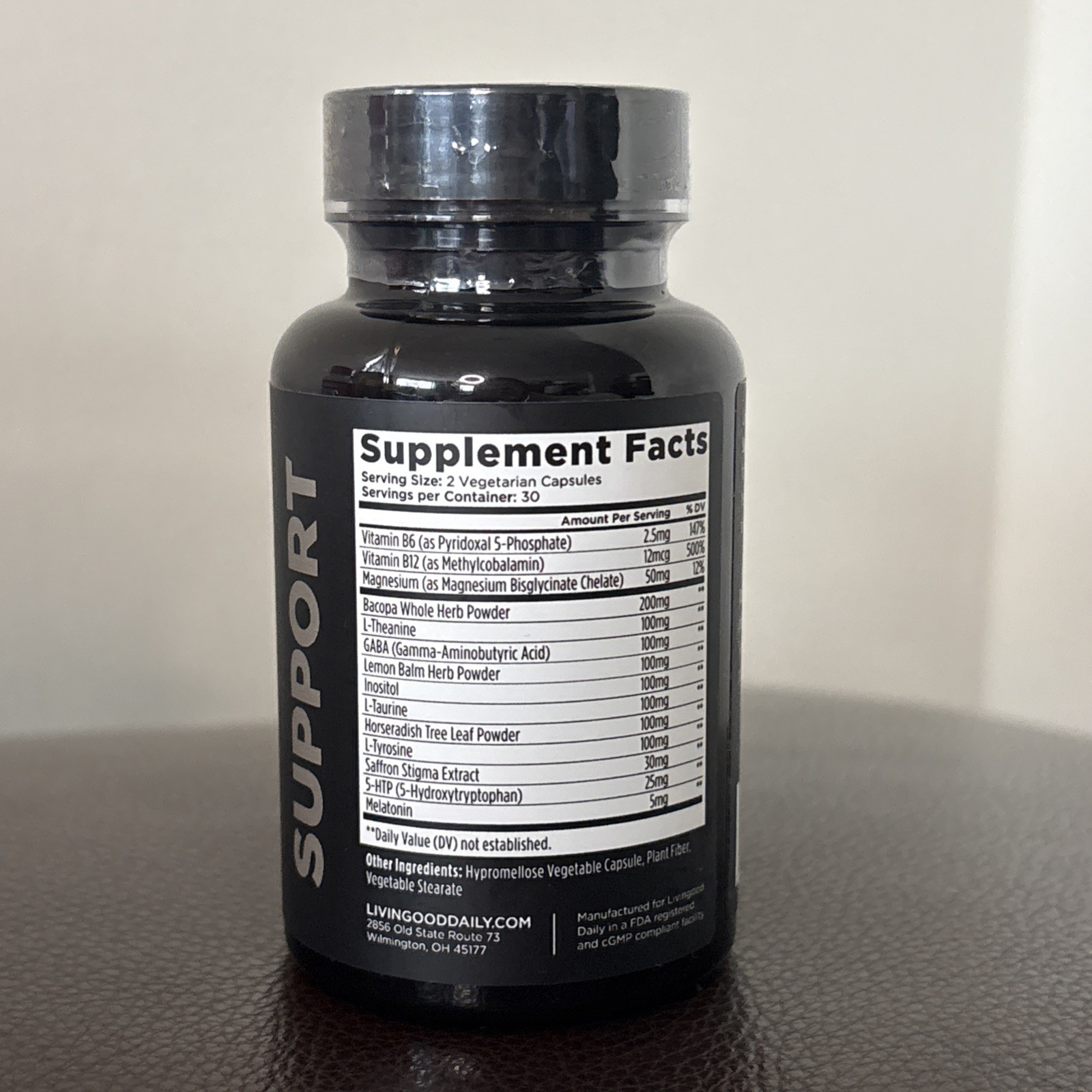Livingood Daily Mood Support Supplement, 60 Capsules EXP: 04/2027