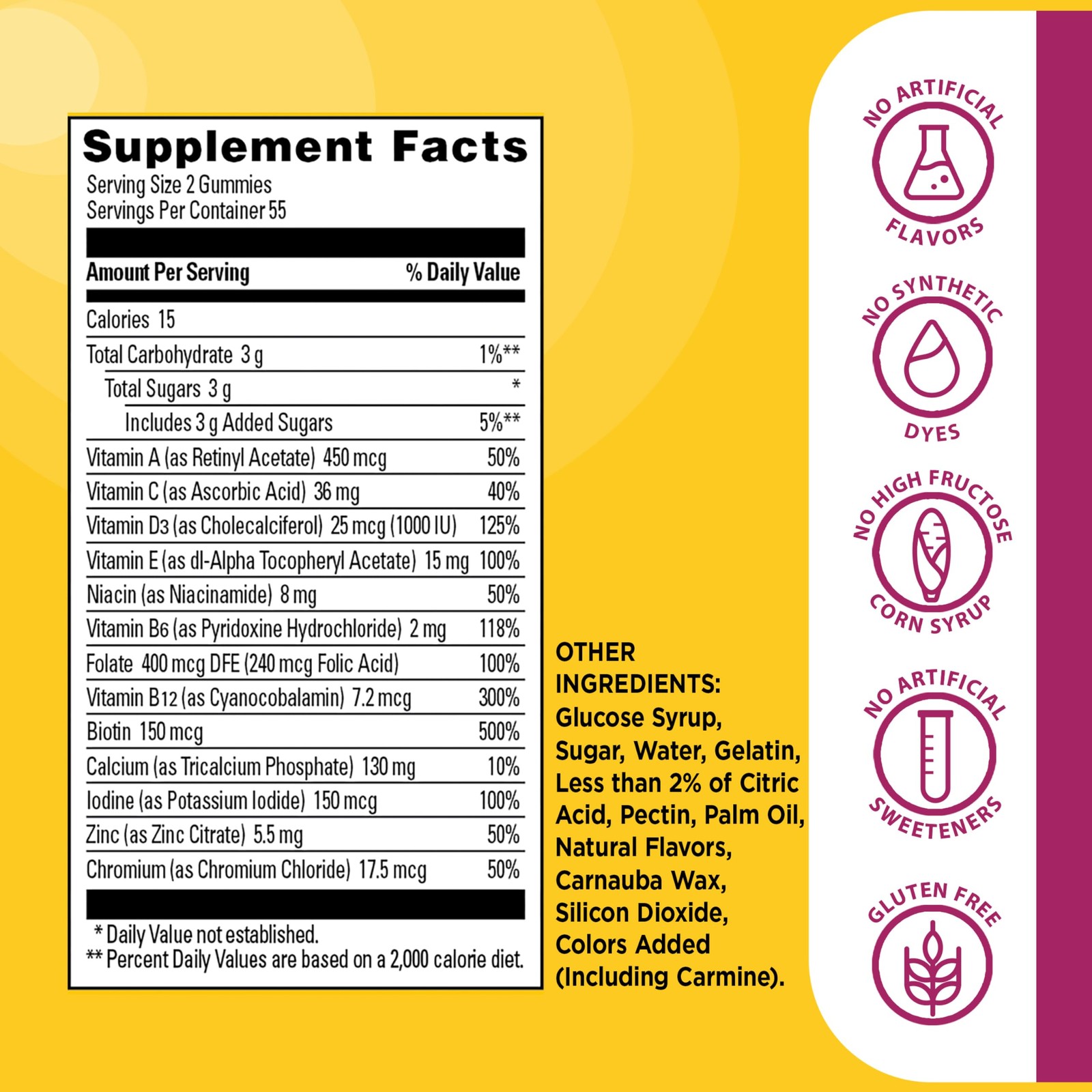 Nature Made Multivitamin For Women, Womens Gummy 70 Count (Pack of 1)