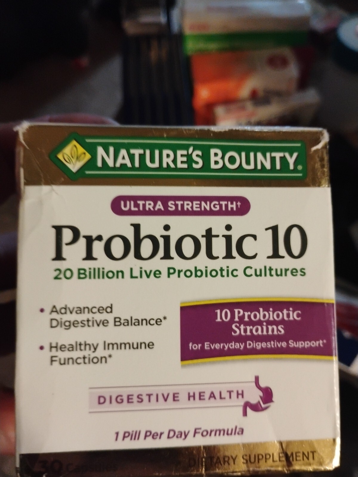 Nature’s Bounty Ultra Strength Vitamin Capsules – Pack of 30