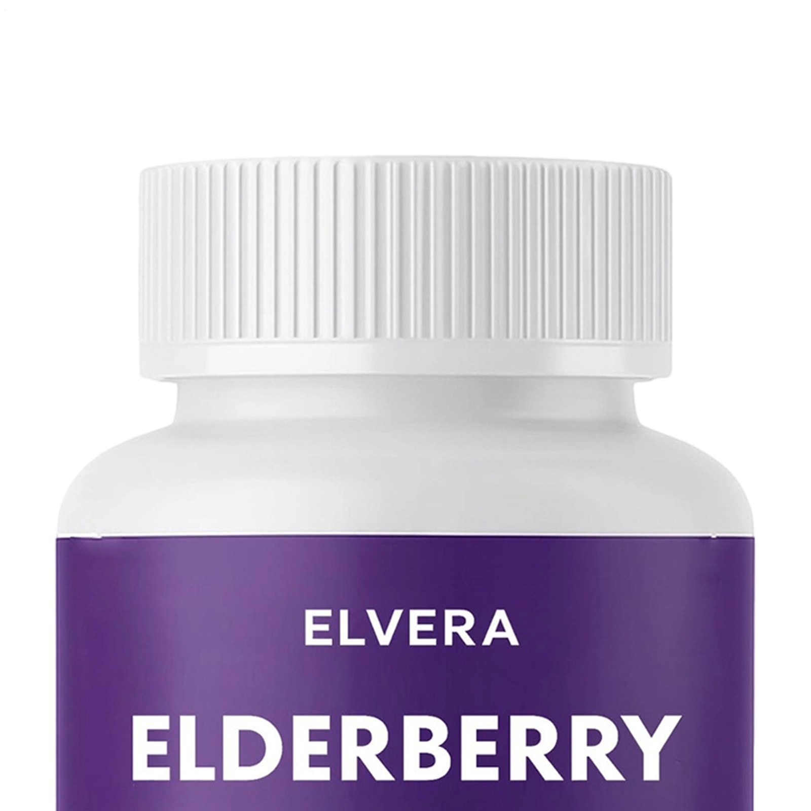 1-3x Elvera Elderberry Gut Support Complex – Natural Black Elderberry Capsules