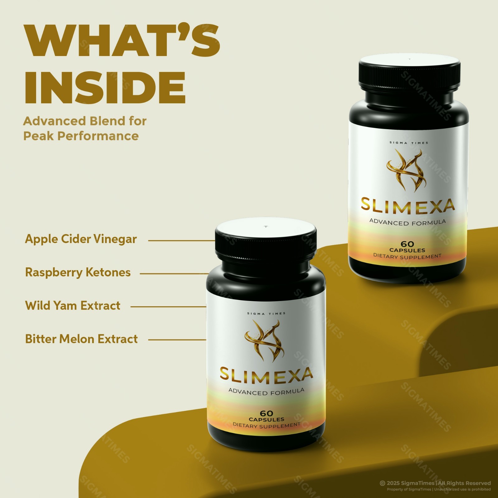 Slimexa Capsules, Advanced Formula, Weight Loss Supplement 60ct