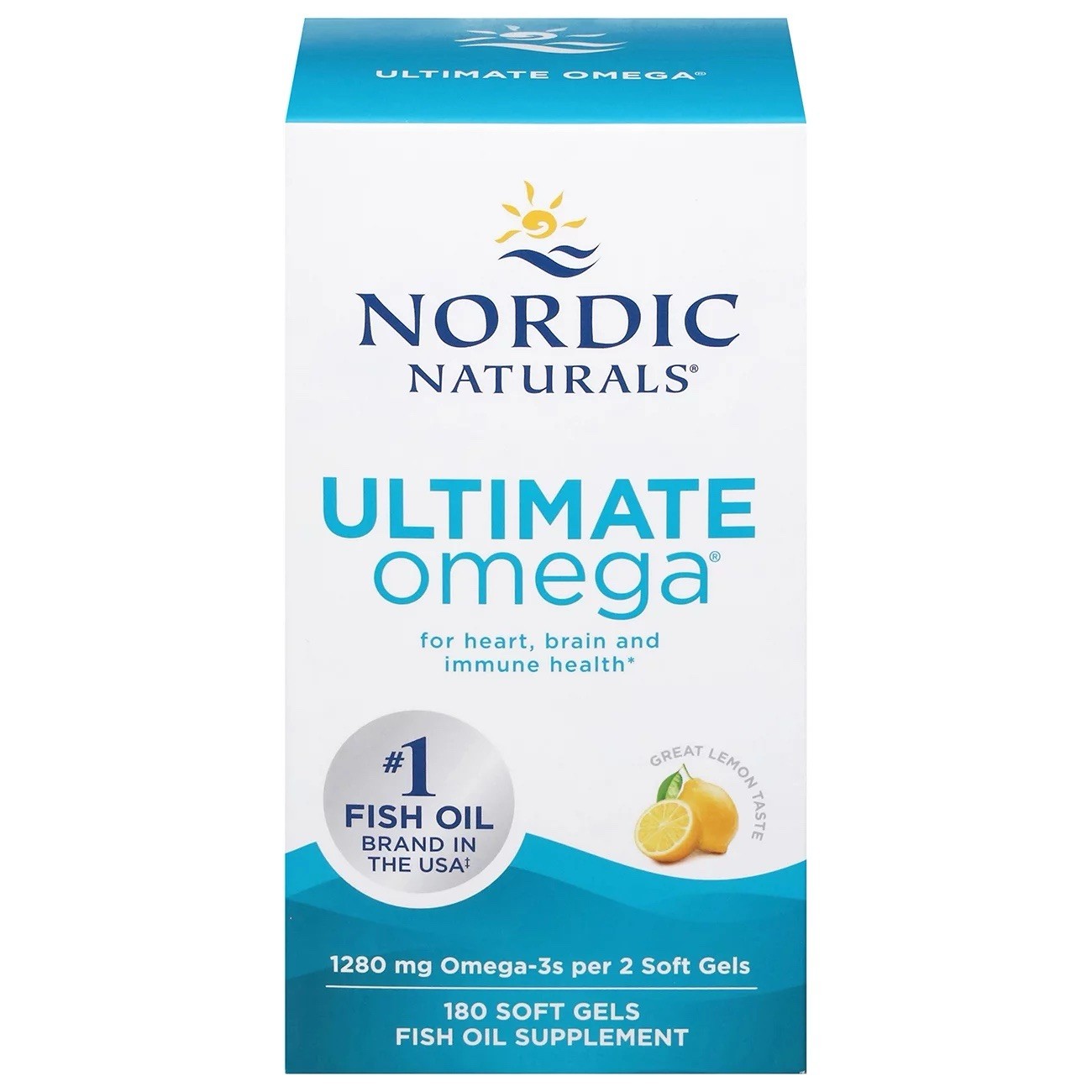 Nordic Naturals Ultimate Omega 1280 Mg 180 Ct Exp 10/28