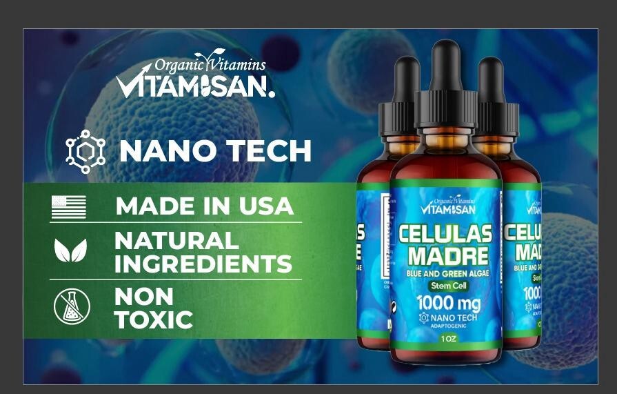 Celulas Madre Stem Cell Plus Enhancer AFA Cellular Renewal Spirulina madres