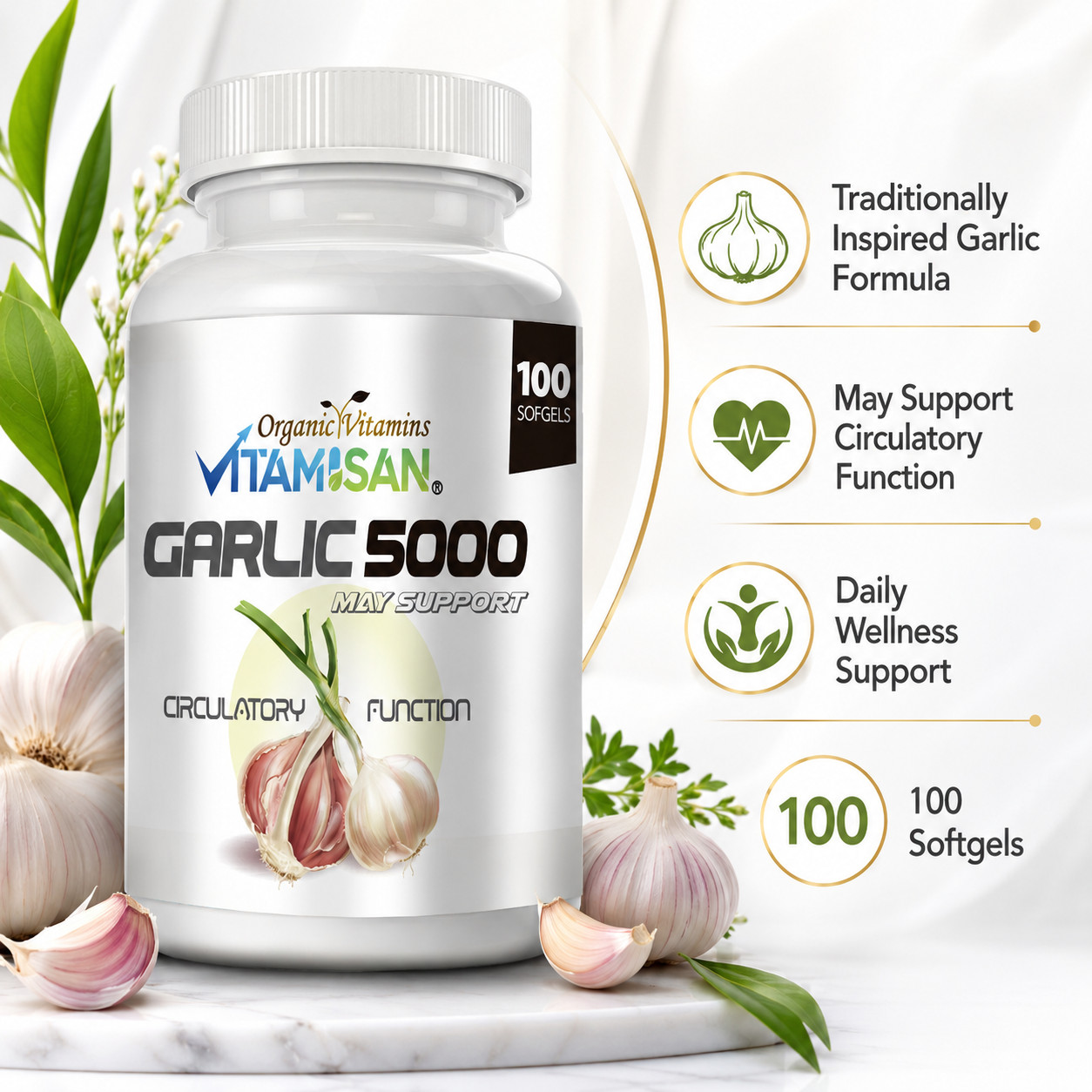 garlic Support softgels capsules antioxidant 2 other names for garlic – Ajo