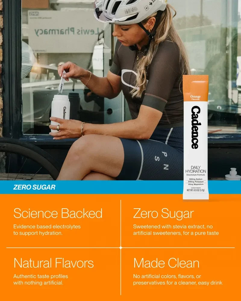 Cadence CORE 500 Electrolyte Drink Mix Sodium Magnesium Potassium, 30 Stick Pack
