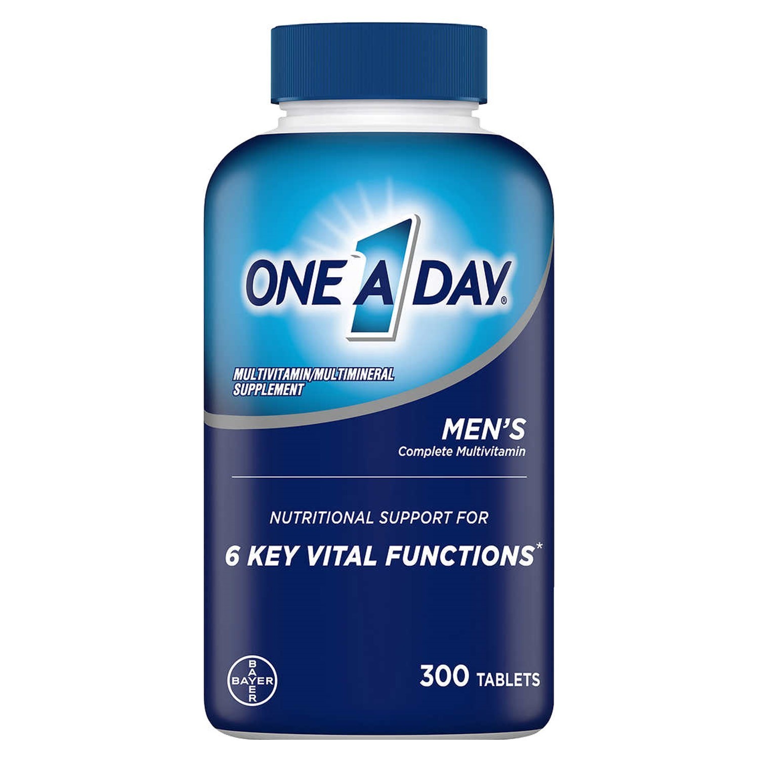 One A Day Men’s Multivitamin 300 Tablets Exp 10/27 – Energy Immune Heart Health