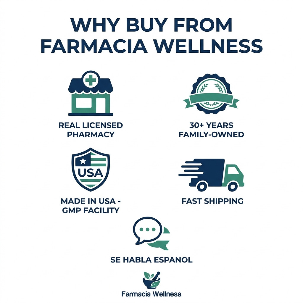 Farmacia Wellness Testosterone Booster Men 60 Capsules Energy Drive & Vitality