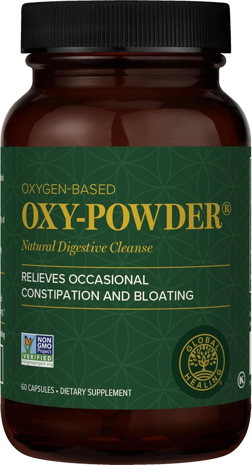Global Healing Oxy-Powder Natural Digestive Cleanse Constipation Relief Colon