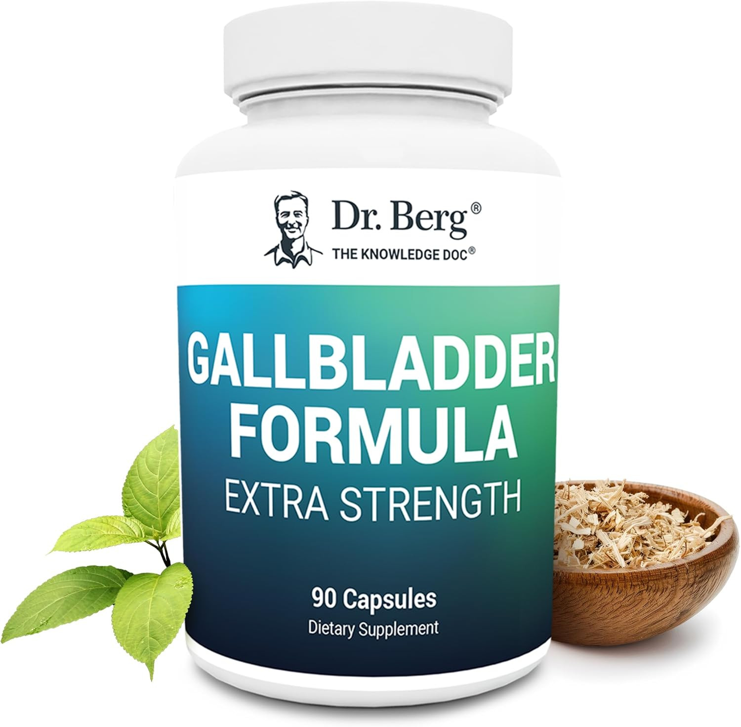 Dr. Berg Gallbladder Formula Extra Strength – with Ox Bile Powder and Conjugated