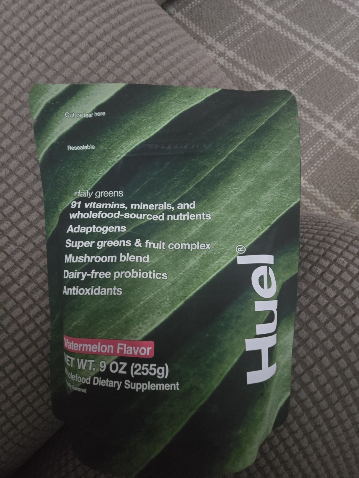 Huel Daily Greens Superfood Powder – 91 Vitamins Mineral Adaptogens 9oz – 255g