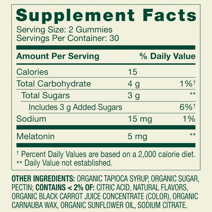 Spring Valley Melatonin Gummies Strawberry 5 mg, 60 Count
