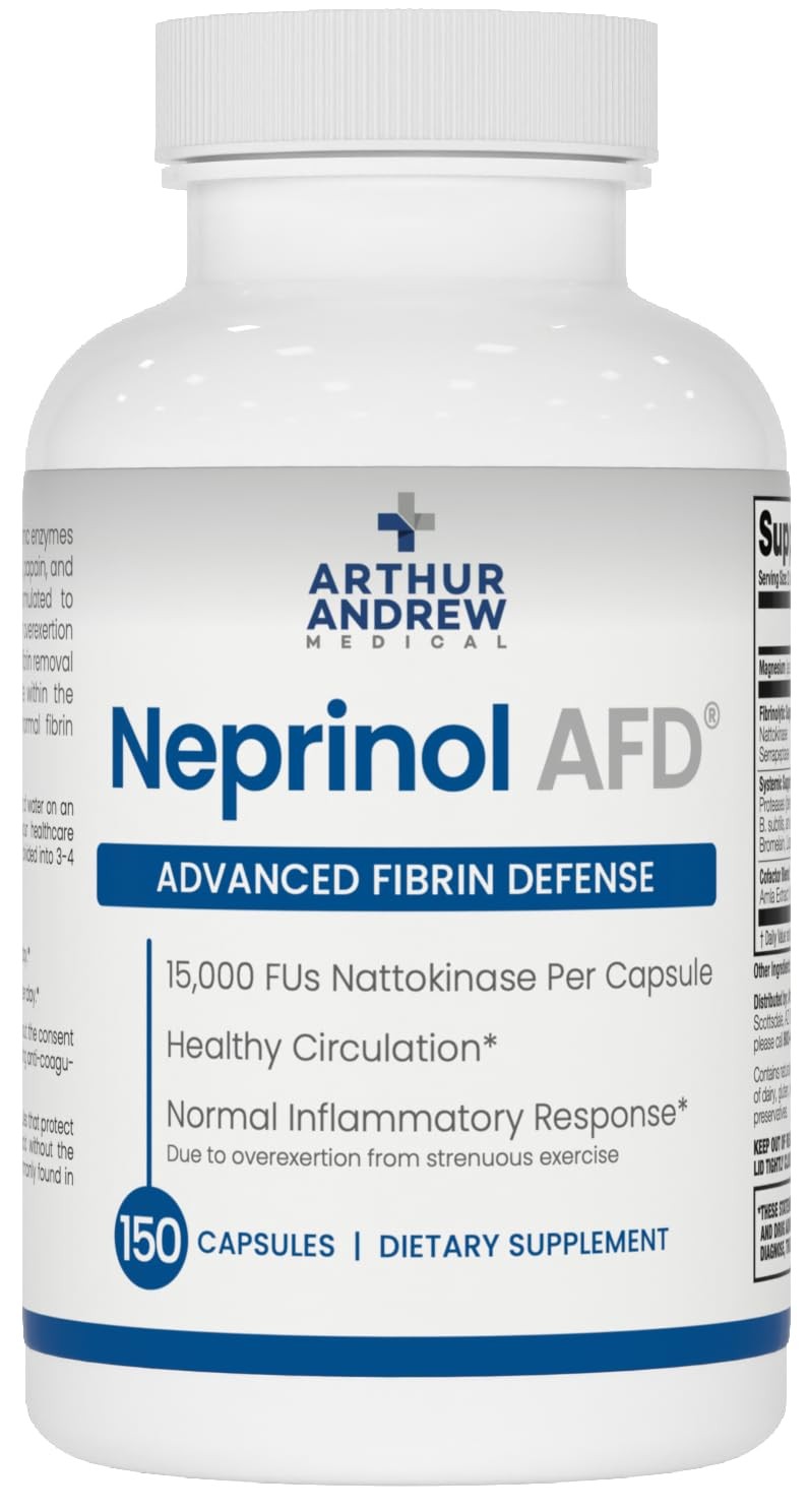 Arthur Andrew Medical, Neprinol AFD, Multi Enzyme Blend with Serrapeptase
