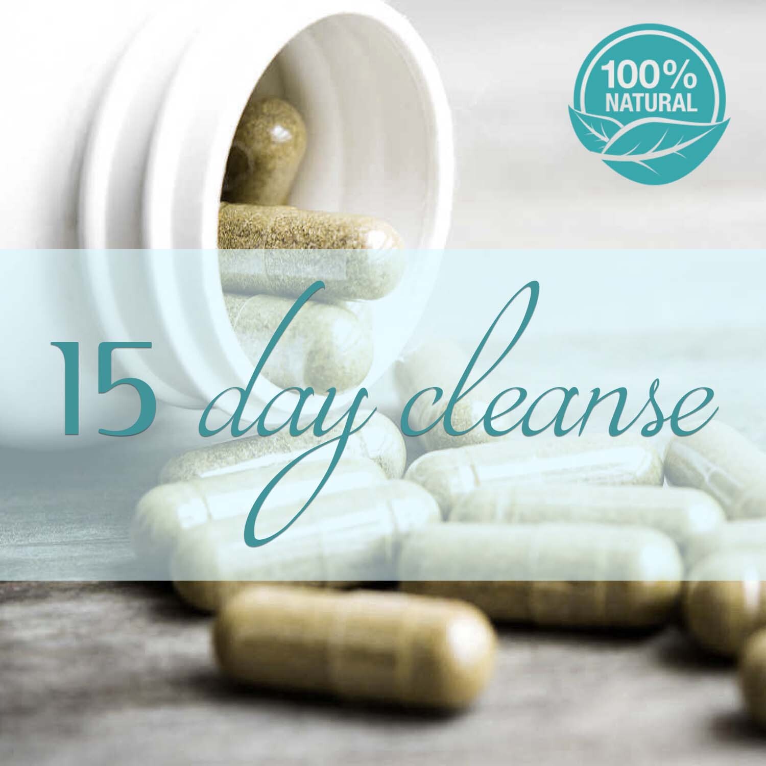 15 Day Cleanse -Cleansing and Detox, Digestive Health Support, Weight Management