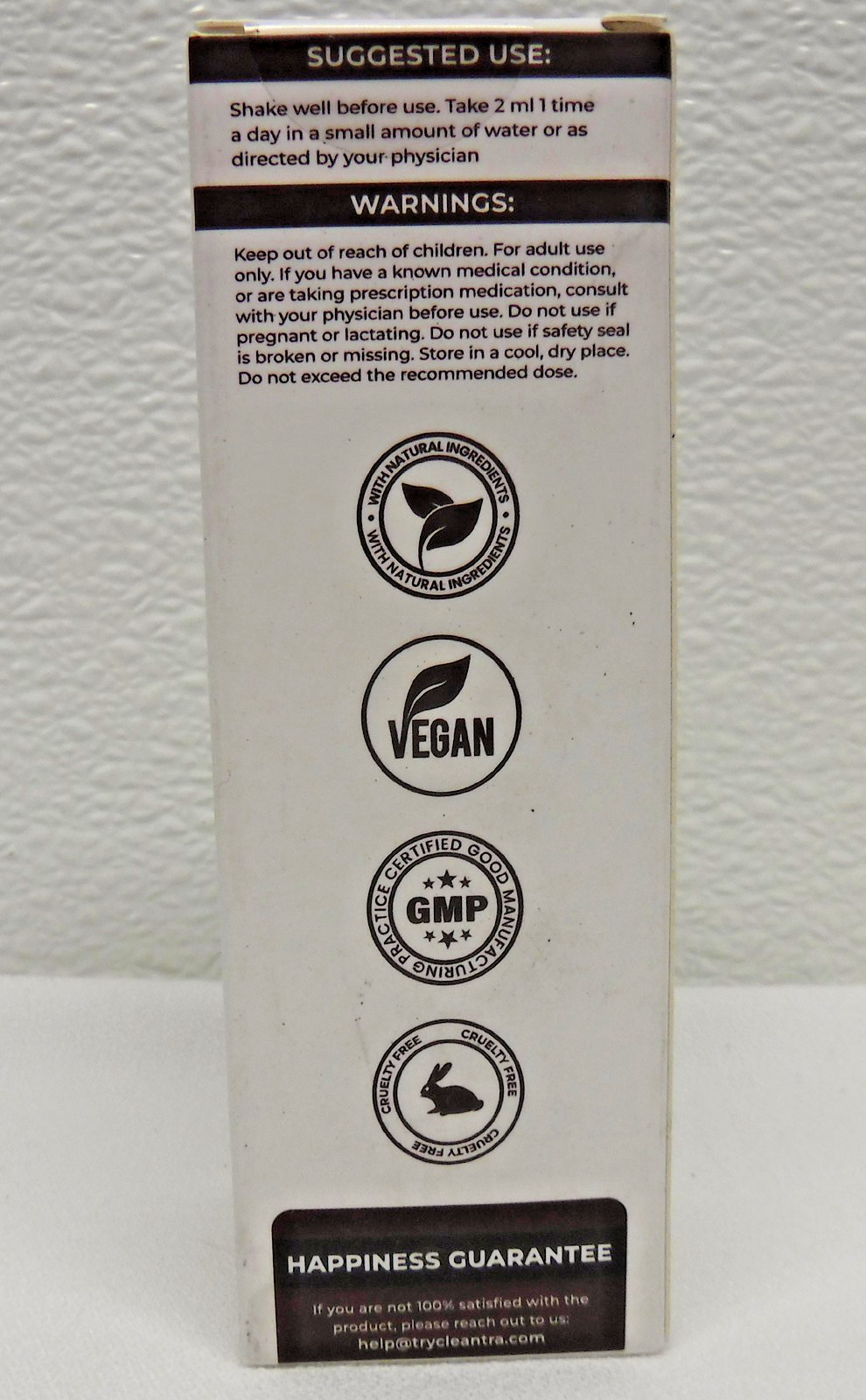 4 Bottles CLEANTRA ParaVanish Gut Flora Health, Natural Body Cleanse exp. 01/28
