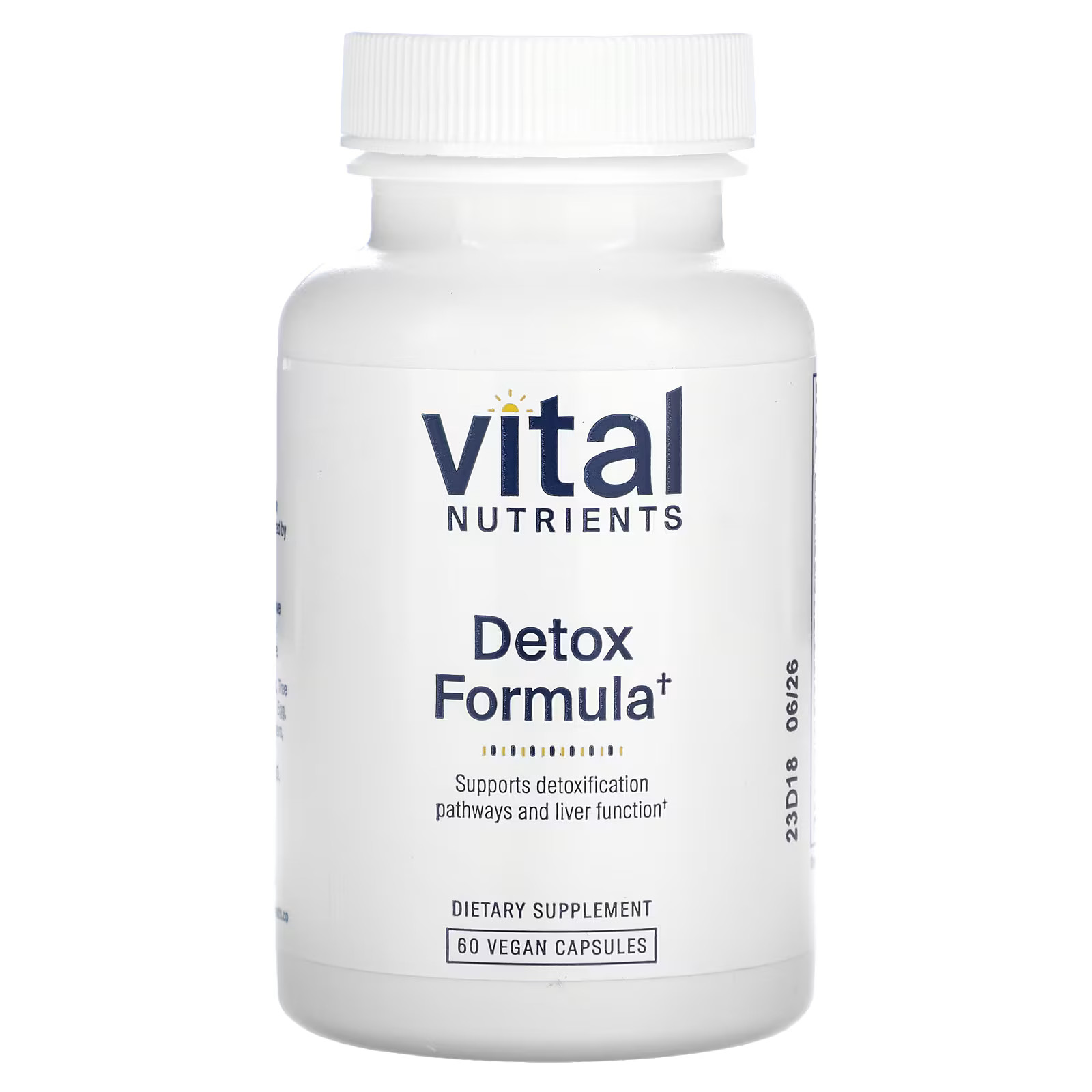 2 X Vital Nutrients, Detox Formula, 60 Vegan Capsules