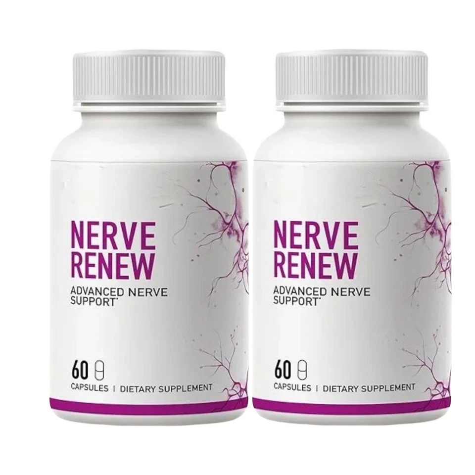 Nerve Renew Capsules – Advanced Nerve Support Daily Capsules Pack of 2