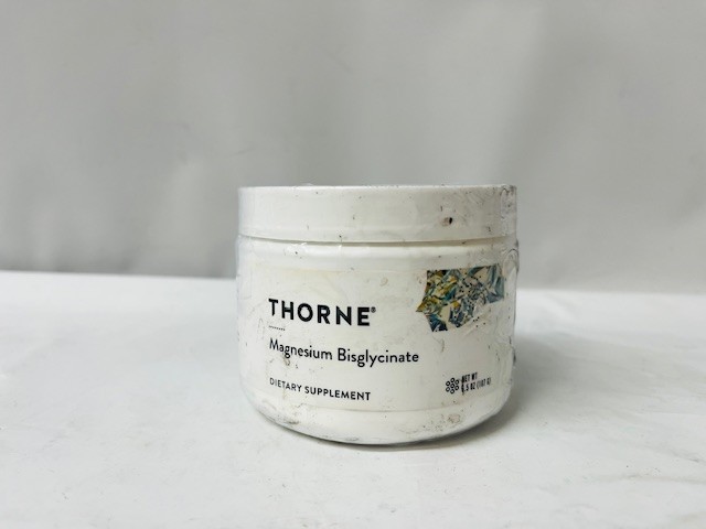 Thorne Magnesium Bisglycinate, 6.5 oz (60 Servings), EXP: 07/2026- NEW/SEALED