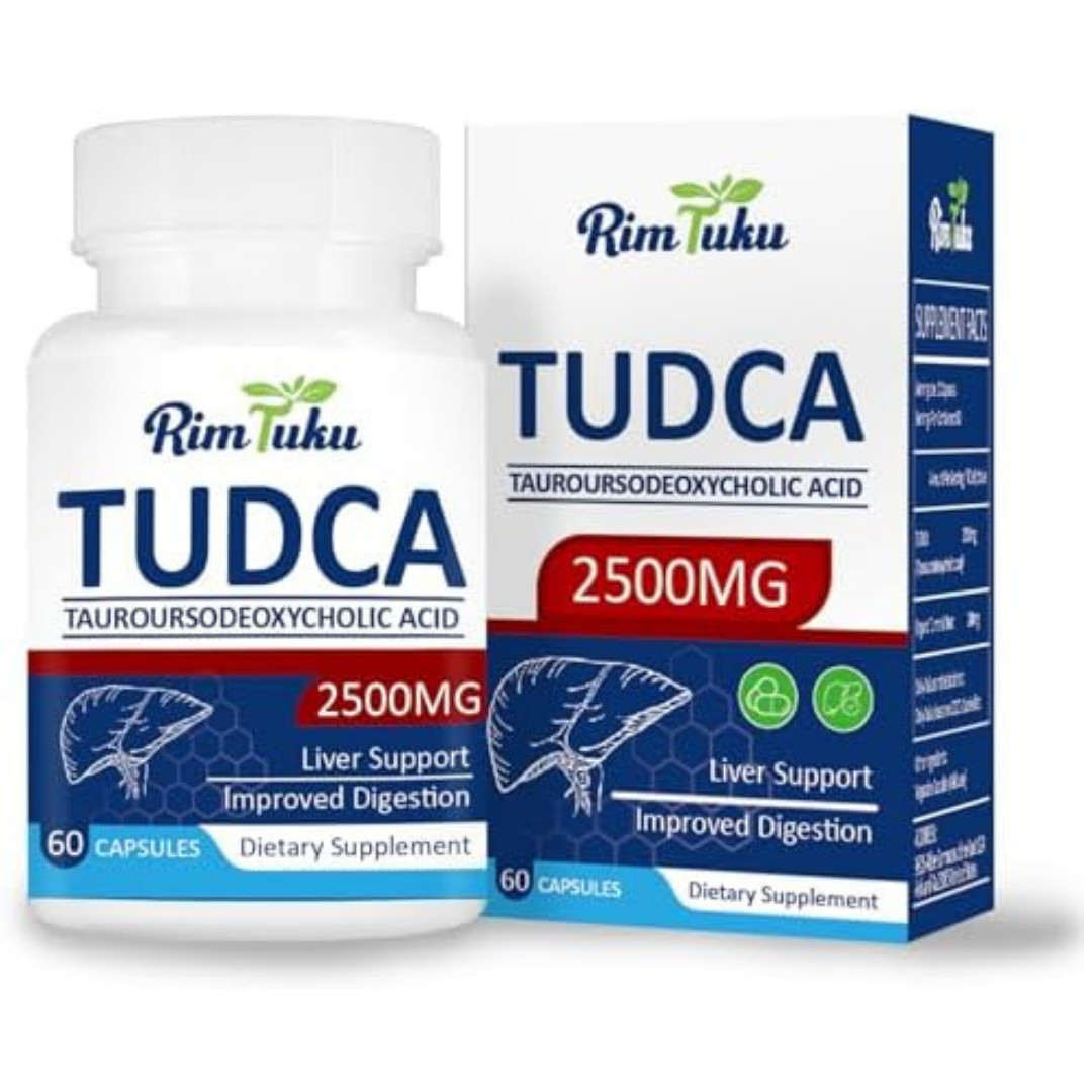 2500MG TUDCA Supplement – Bile Salts Liver Detox & Cleanse and Gallbladder Cleas