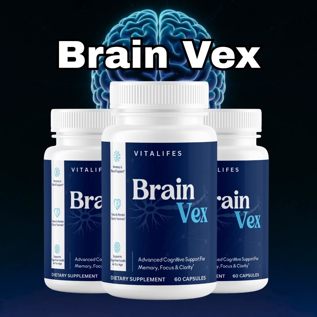 (3 Pack) BrainVex Nootropic All Natural Brain Supplement Brain Vex 60 Capsules