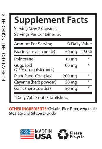 (1 Bottle) New Cholesterol Reducing Complex