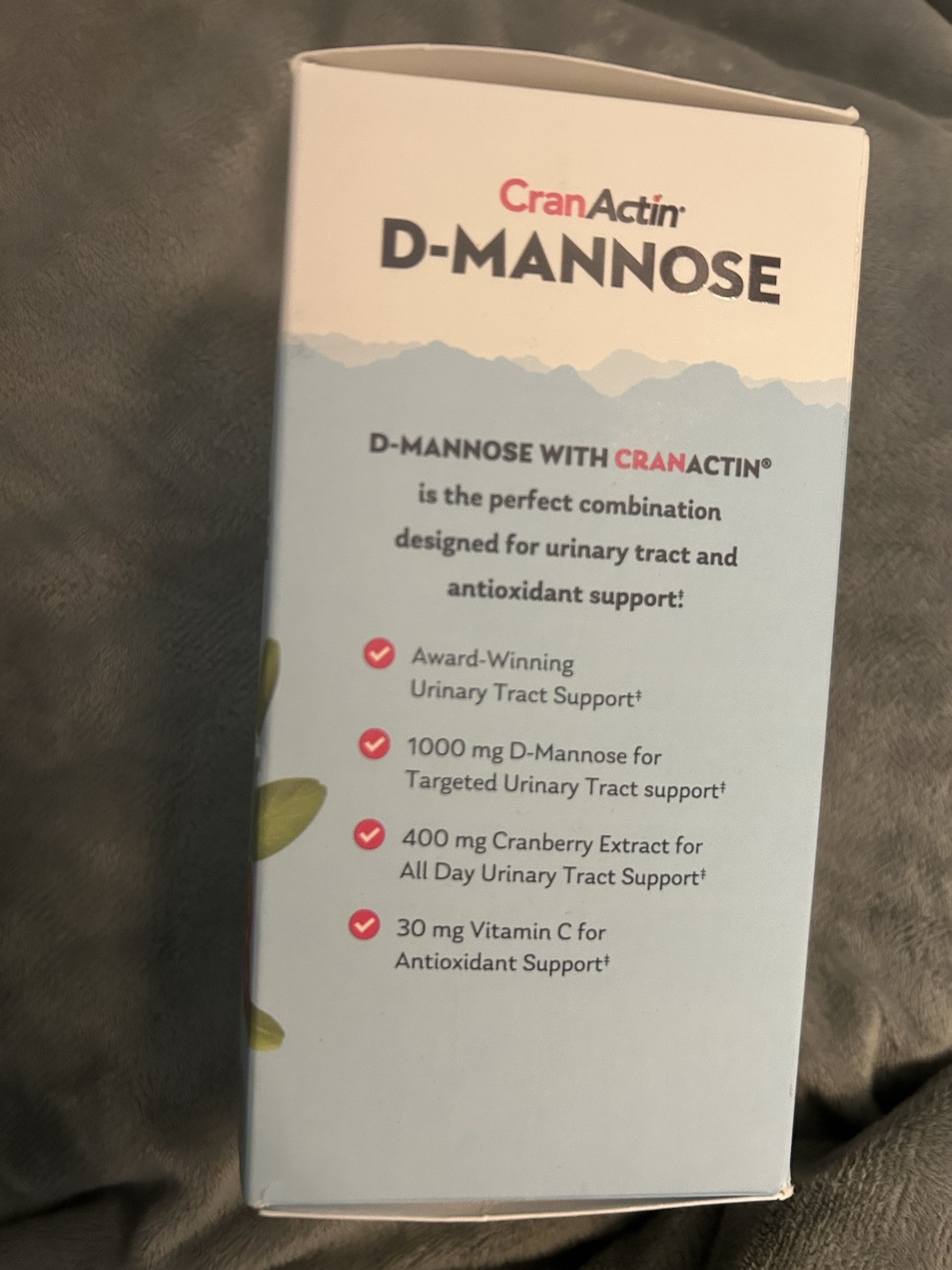 Solaray D-mannose 1000mg Urinary Tract Health Capsules – 120