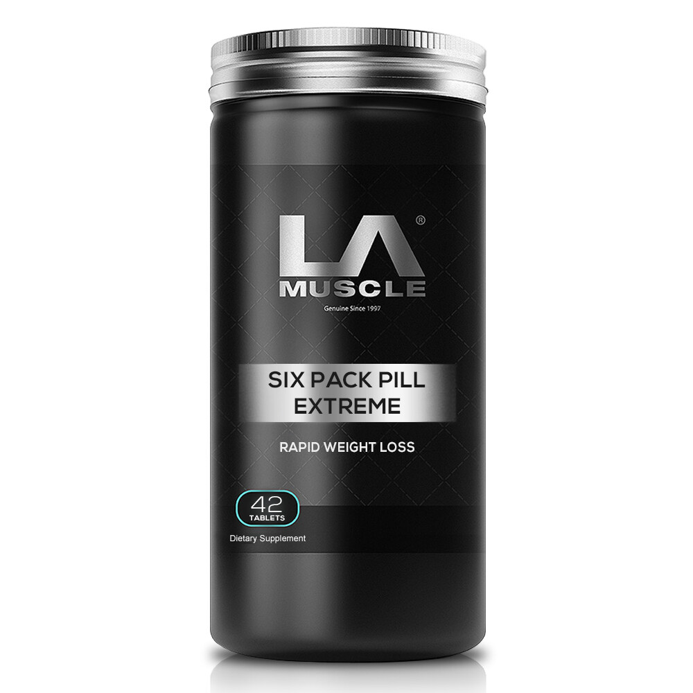 LA MUSCLE Six Pack Pill® Extreme – Rapid Action Weight Loss – 2 Week Supply