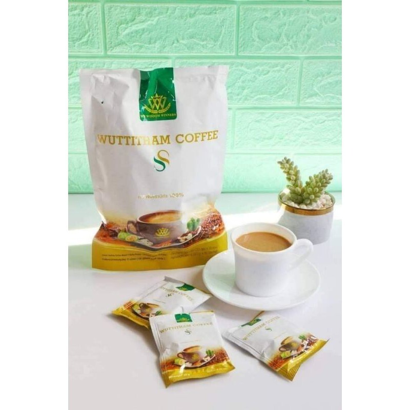 6x Wuttitham Instant Coffee Health Weight Control Anti Aging Slimming Drink DHL