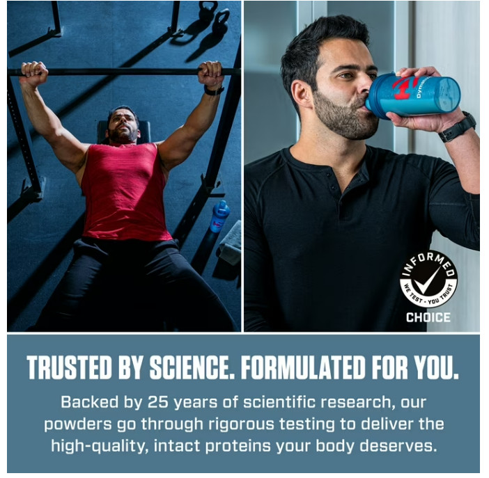 Dymatize ISO100 Hydrolyzed Whey Isolate Protein Powder, Gourmet Chocolate, 5 lb