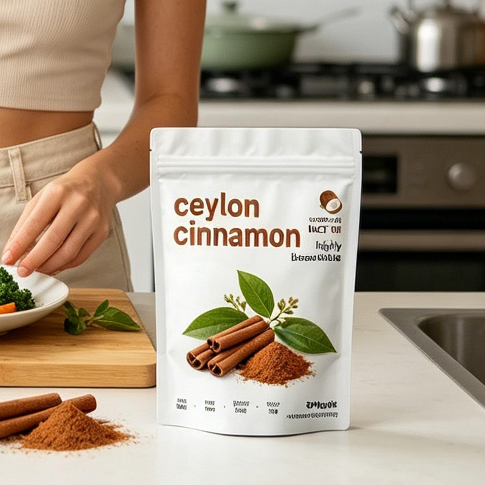 Ceylon Elorita Cinnamon Softgels – 300 Softgels – Non-GMO, Gluten Free Supplemen