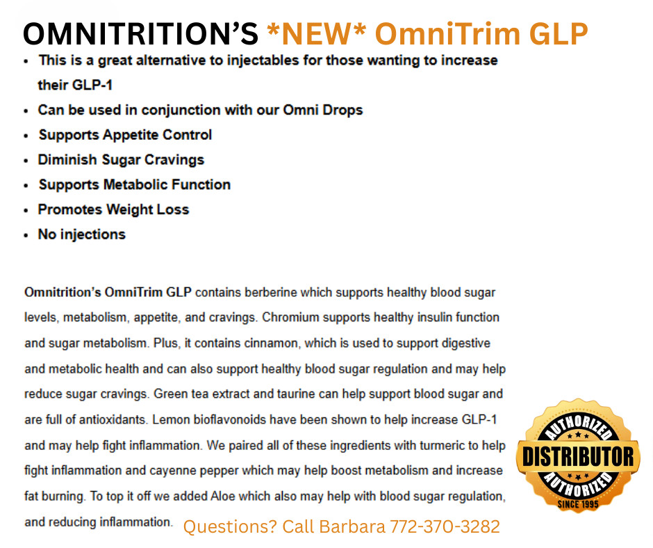 Omnitrition *NEW*COMBO/ OMNITRIM & DROPS w/ Program Guide-FREE SHIPPING!
