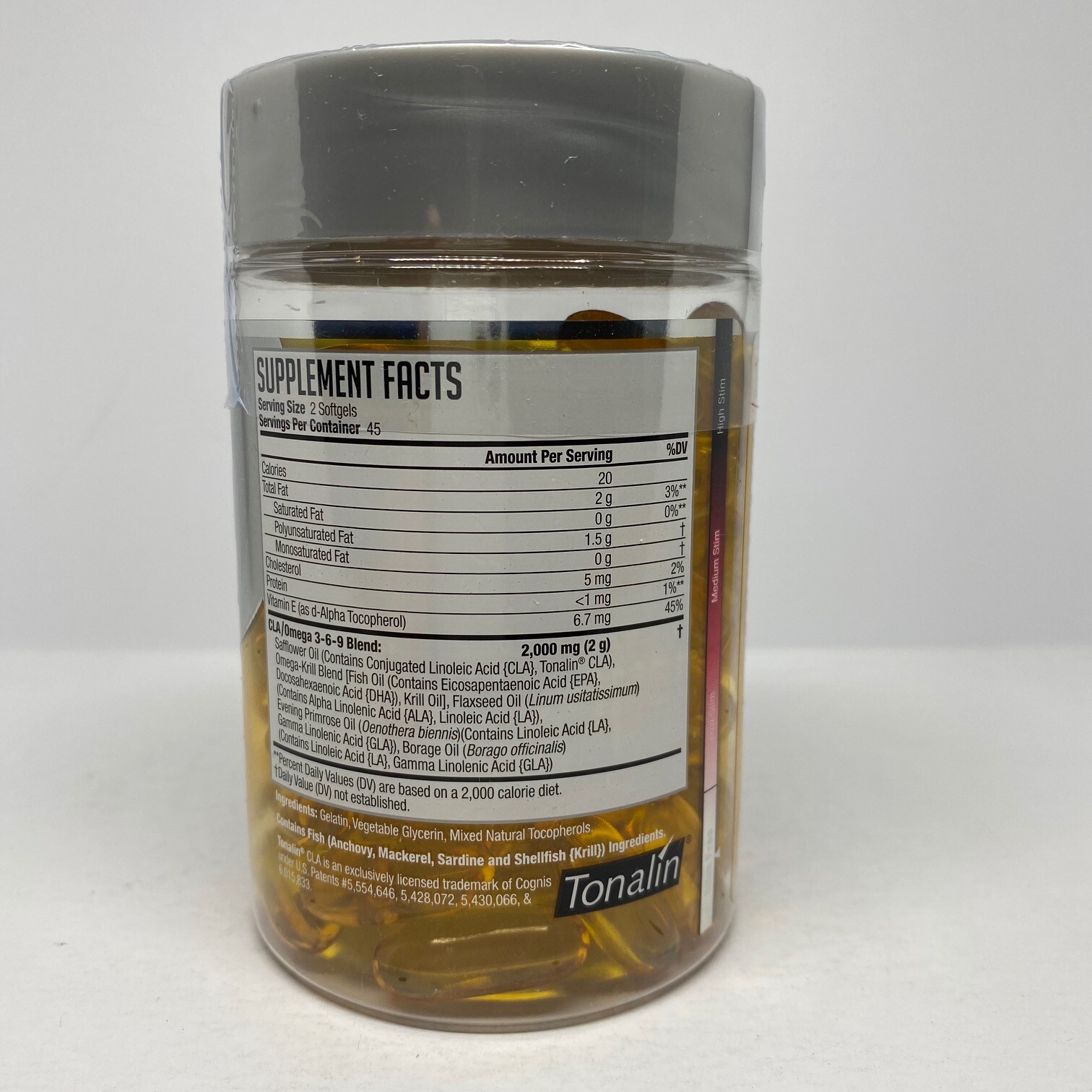 NDS Nutrition Censor Body Toner Tonalin 90 Caps Free Ship Expiry 04/2026