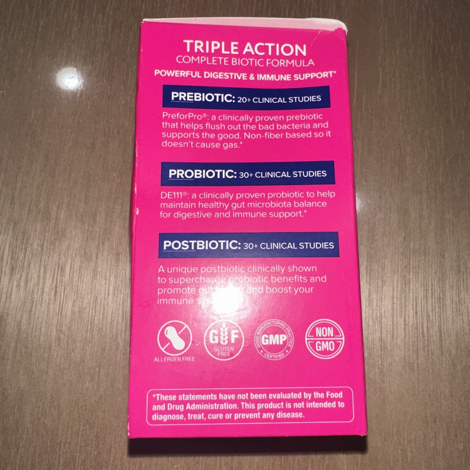 Florajen Triple Action Probiotic 30 Capsules – Exp October 2026 “FREESHIP ⭐️