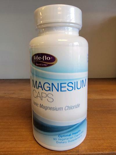 Magnesium Caps Life Flo 90 Vegetarin Capsules Ionic Magnesium Chloride 04/22