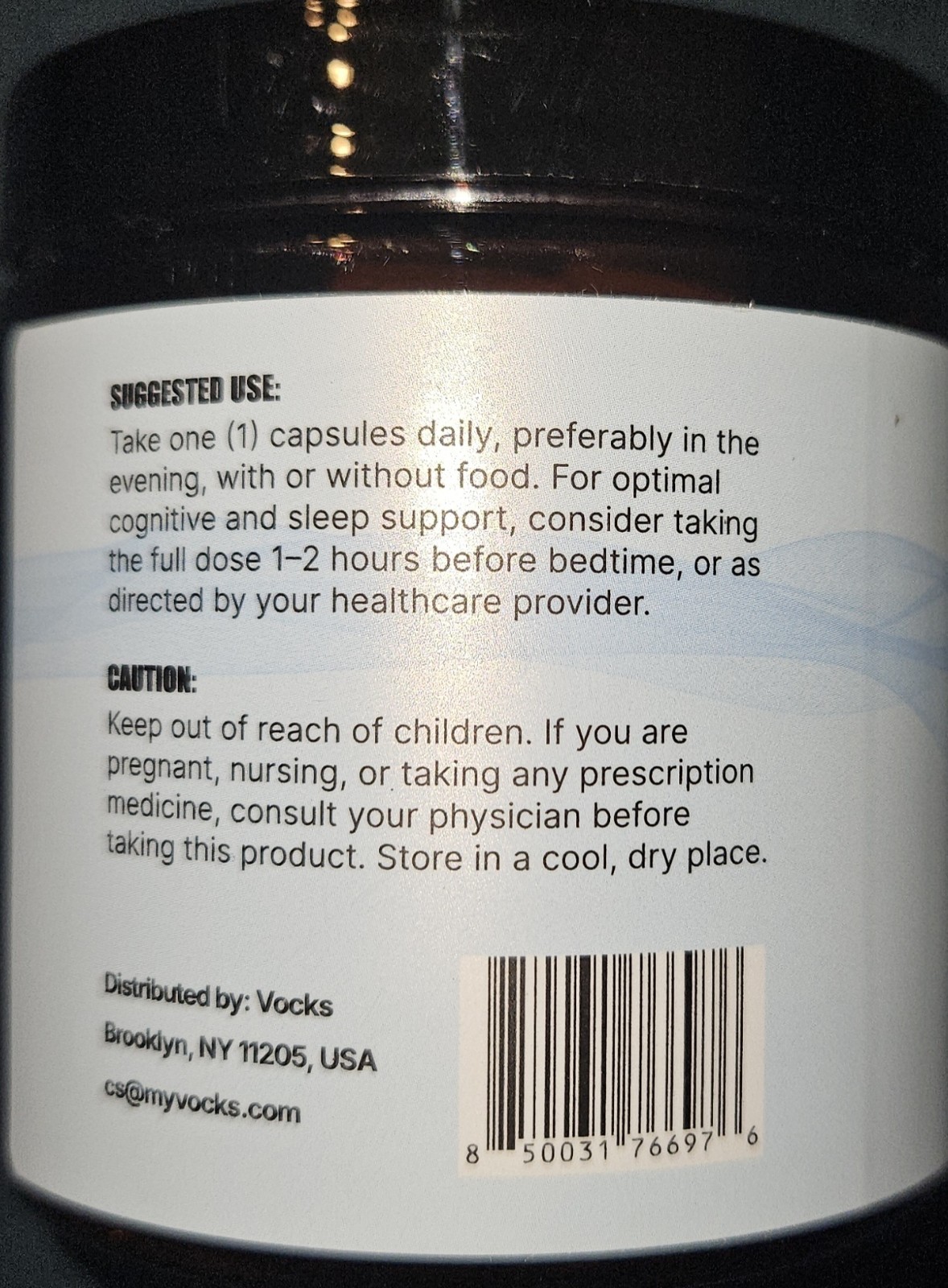 Vocks L-Methylfolate 15mg 5-MTHF + Methyl B12 High Potency Supplement 90 Capsule