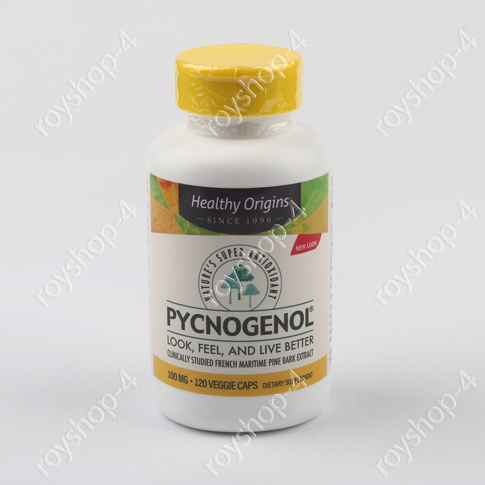 Healthy Origins Pycnogenol 100 mg | 120 Veggie Capsules
