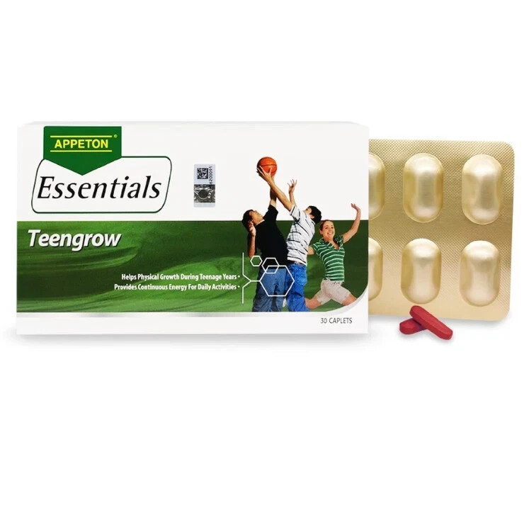 2 X Appeton Essential Teengrow Increase Height & Growth Teenagers -FREE SHIPPING