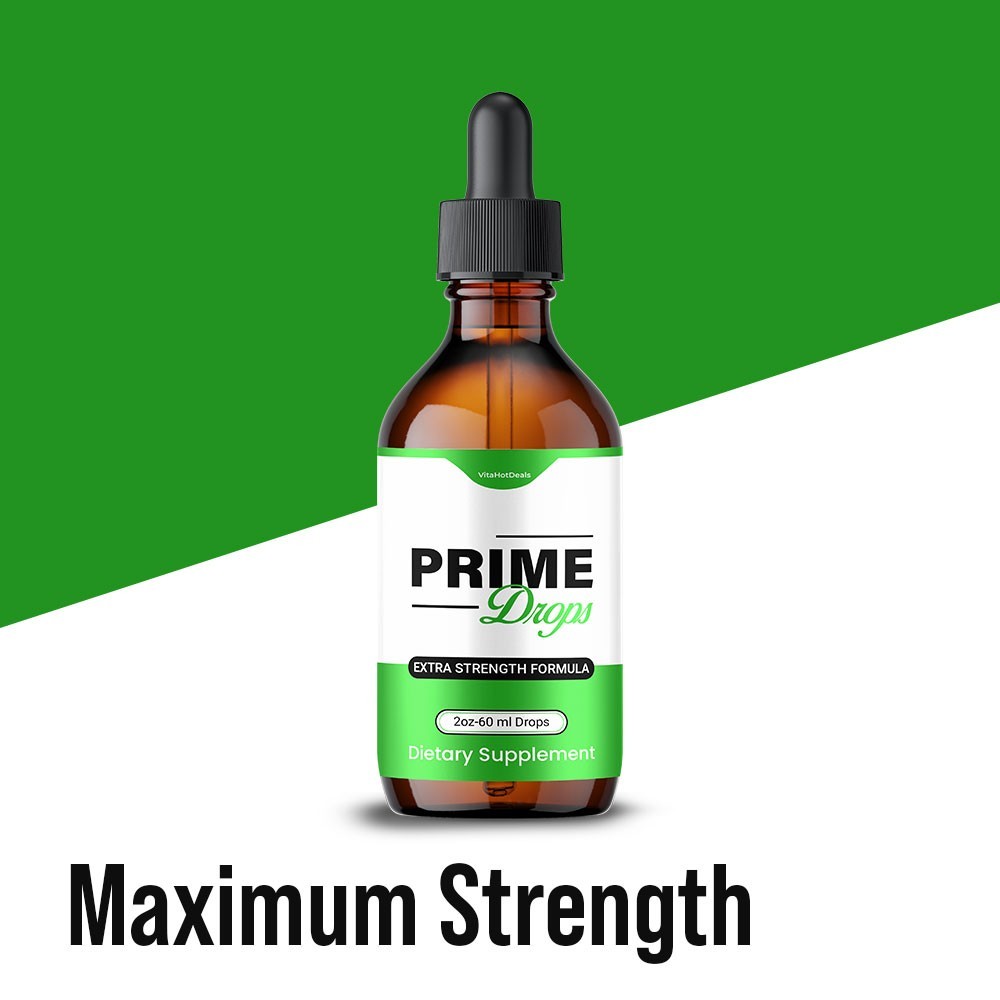 Prime Drops Supplement, Max Strength, Prime Liquid Drops (10 pack)