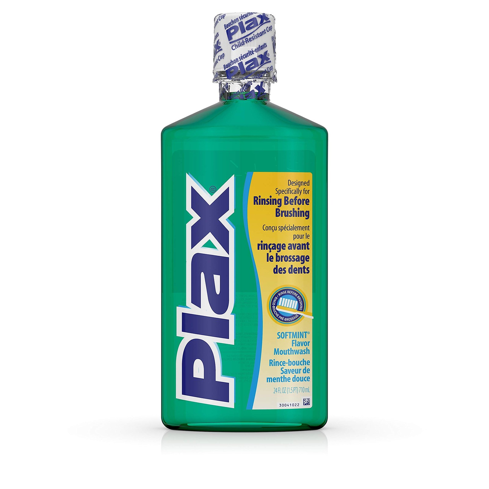 Plax Advanced PreBrushing Dental Rinse, Soft Mint, 24 24 Fl Oz (Pack of 1)