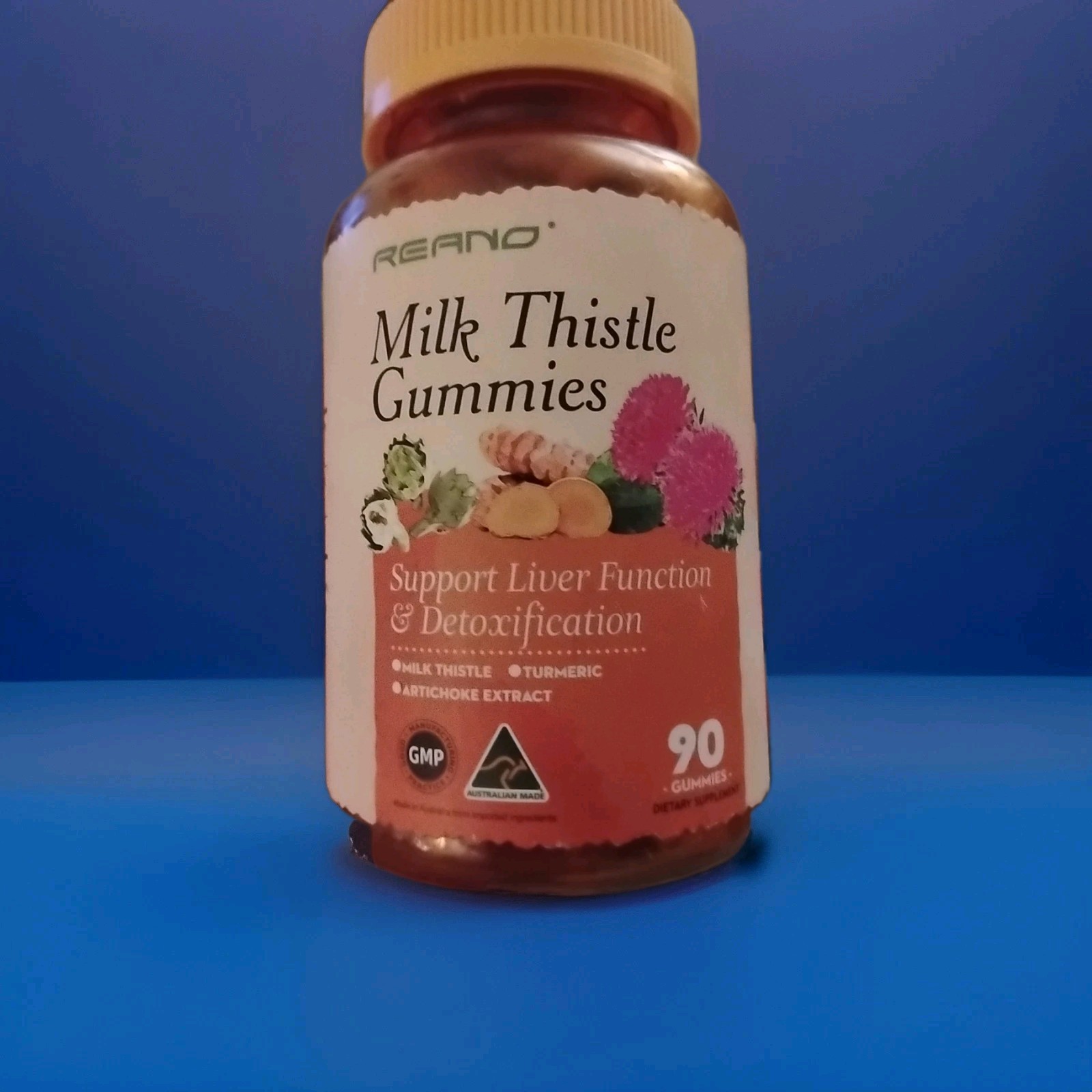 Reano Milk Thistle Gummies 90 ct exp 07/25