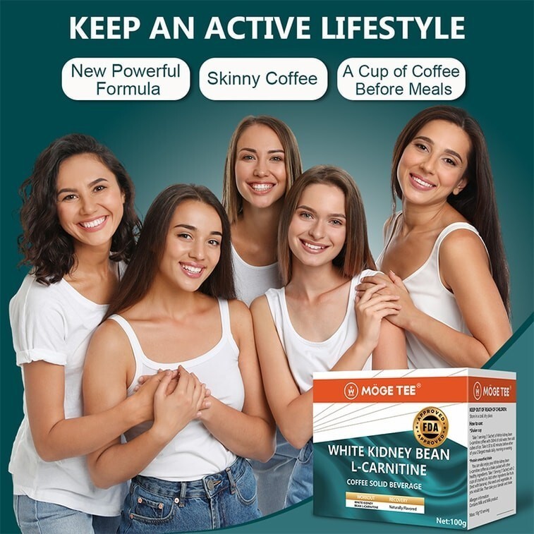 White Kidney Bean, L-Carnitine Instant Coffee For Weight Loss, Slimming Coffee