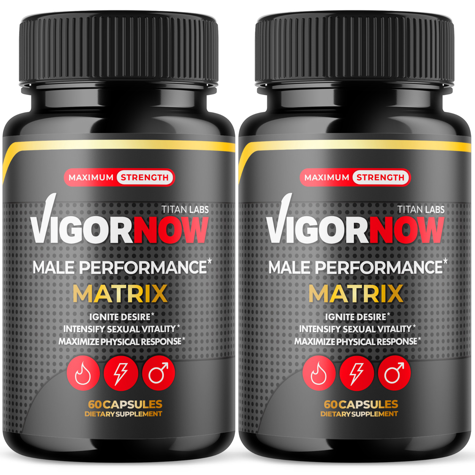 (2 Pack) Vigornow Advanced Male Health Support Supplement Vigor Now 120 Capsules