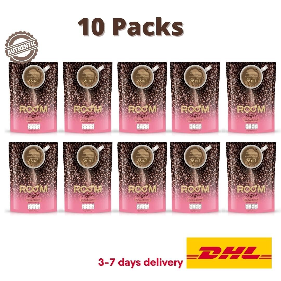 10packs Room Coffee Weight Management LowCal No Sugar Arabica Detox Diet Healthy