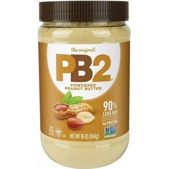 PB2 Powdered Peanut Butter 16 oz High Protein Low Fat Peanut Butter Powder