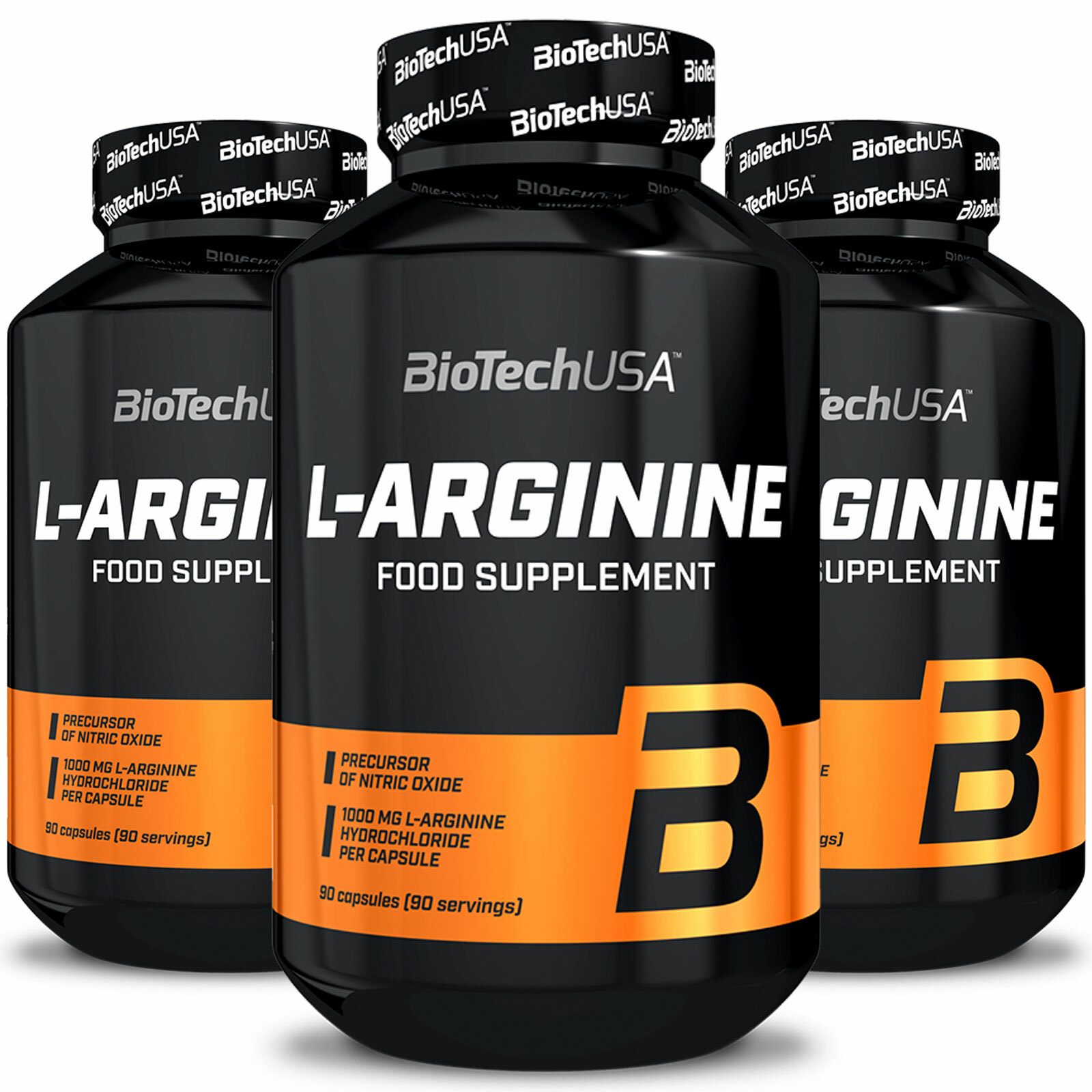 BIOTECH USA L-ARGININE PILLS 1,650mg Per Serving – Massive Muscle Pumps & Growth